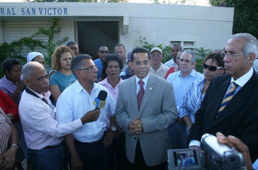 El municipio de San Víctor recibió con agrado la noticia del senador de Espaillat José Rafael Vargas